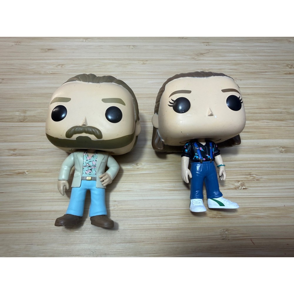 Funko Pop Stranger Things Figure Lot 8pc Steve Erica Billy Eleven Hopper Will - Picture 7 of 7
